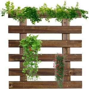 Jardinera con palets